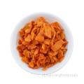 Serpihan wortel kering udara 5*5mm makanan vegetarian